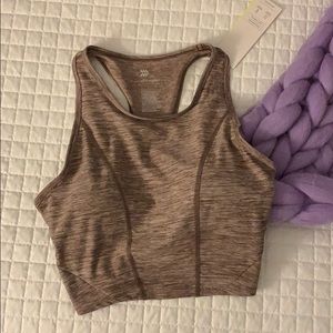 All in motion Long line bra with shelf - size S